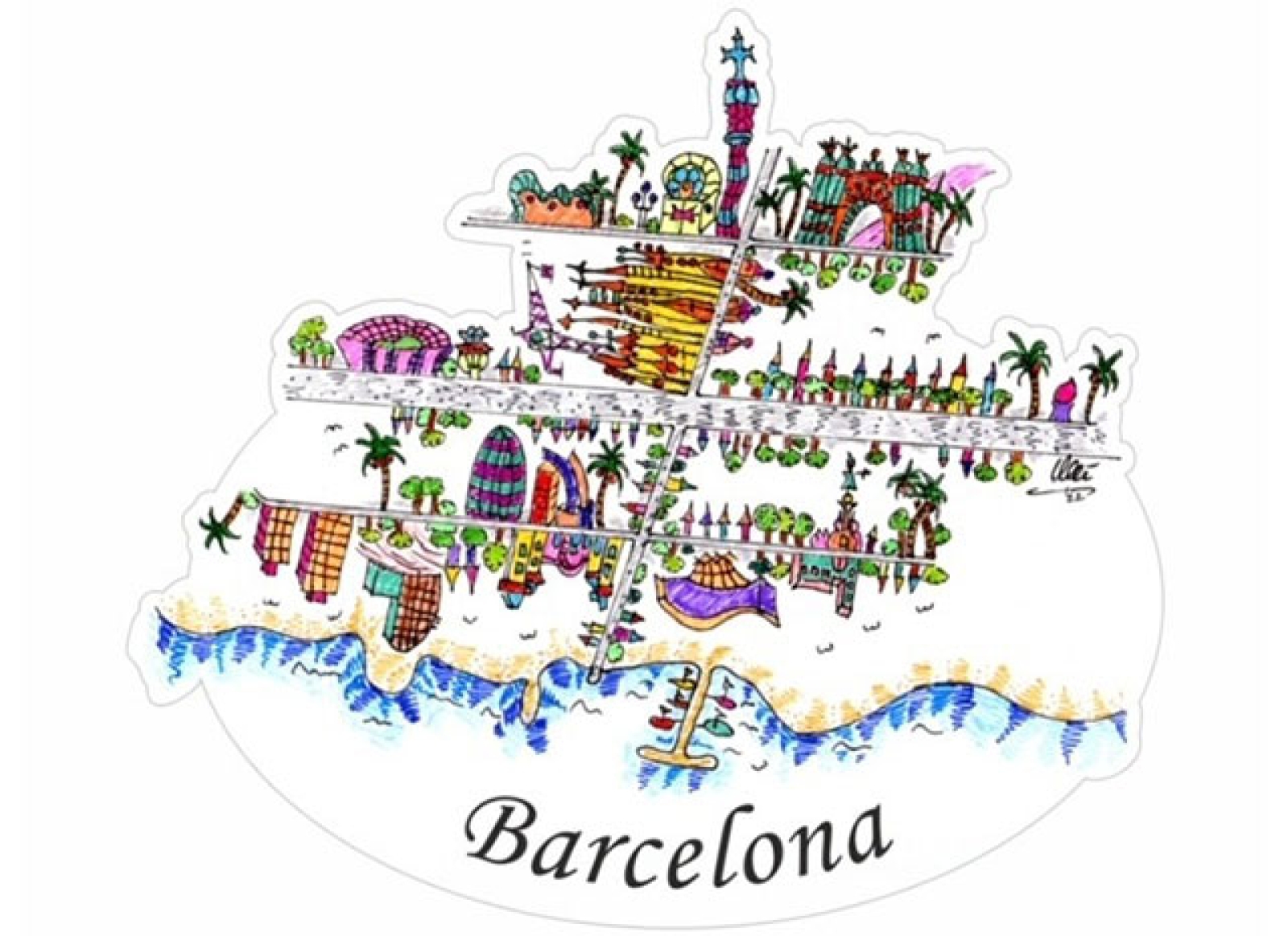 barcelona-city-magnet-ullimcart